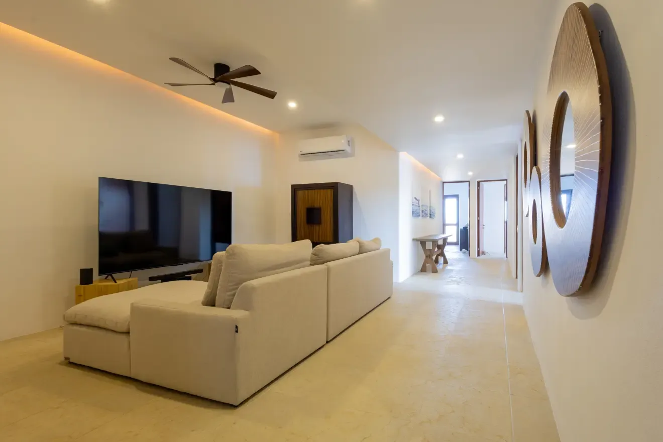 Smart TV del cuarto de TV